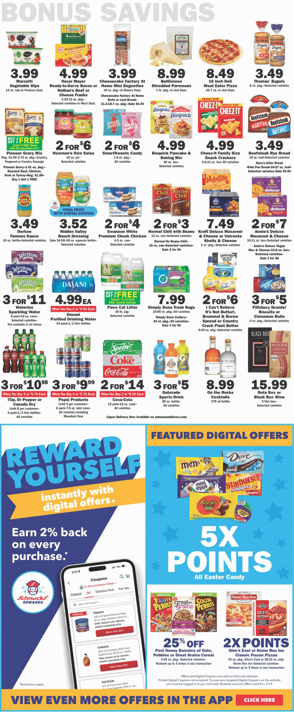 Schnucks Weekly Ad Mar 13 Mar 19, 2025