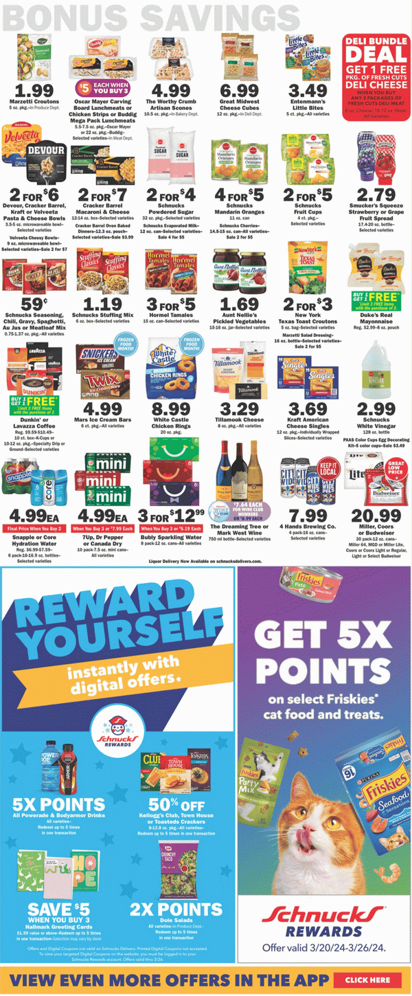 Schnucks Weekly Ad Mar 20 Mar 26, 2024