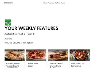 The Fresh Market Weekly Ad Mar 06 – Mar 12, 2024