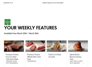 The Fresh Market Weekly Ad Mar 20 – Mar 26, 2024