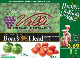 Valli Produce Weekly Ad Mar 13 – Mar 19, 2024 (St. Patrick’s Day Promotion Included)
