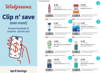 Walgreens Monthly Coupon Ad Mar 24 – Apr 27, 2023