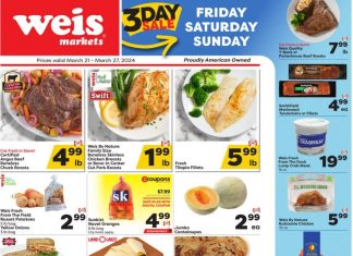 Weis Markets Weekly Ad Mar 21 – Mar 27, 2024 (Easter Promotion Included)