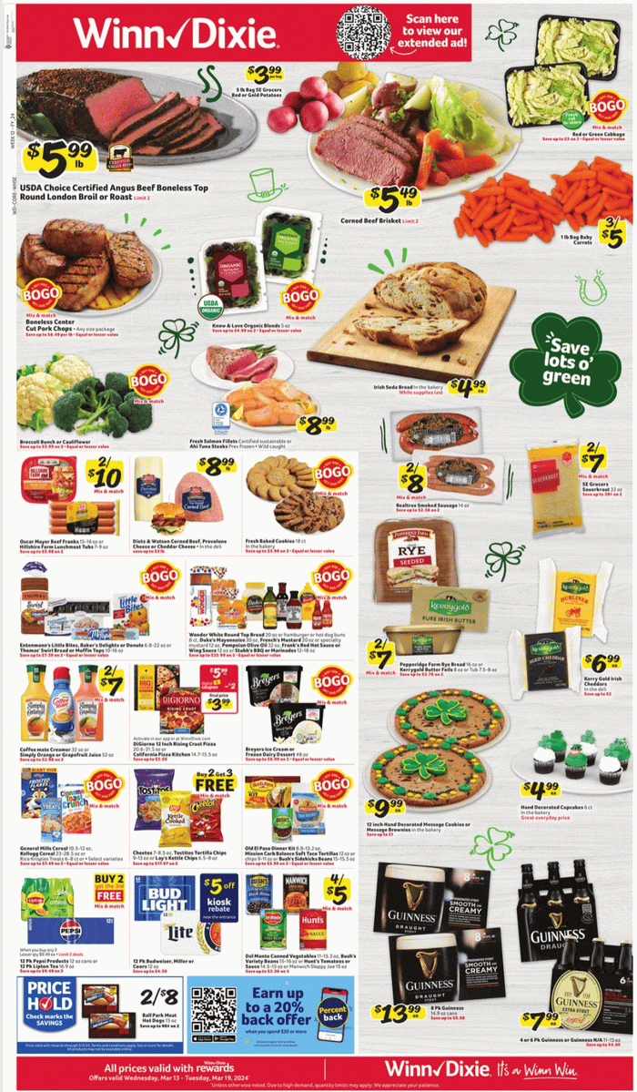 WinnDixie Weekly Ad Mar 13 Mar 19, 2024