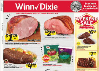 Winn-Dixie Weekly Ad Mar 20 – Mar 26, 2024 (Easter Promotion Included)