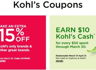 Kohl’s Coupon Ad Until Mar 30, 2024 (Easter Promotion Included)