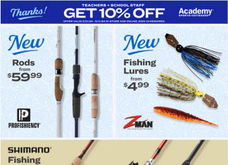 Academy Sports + Outdoors Monthly Ad Mar 31 – May 11, 2024