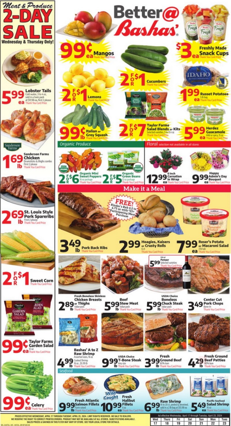 Bashas Weekly Ad Apr 17 Apr 23, 2024