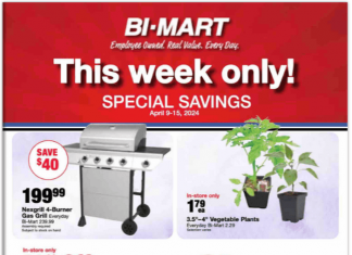 Bi-Mart Weekly Ad Apr 09 – Apr 15, 2024