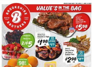 Brookshire Brothers Weekly Ad Apr 03 – Apr 09, 2024