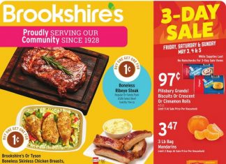 Brookshire’s Weekly Ad May 01 – May 07, 2024