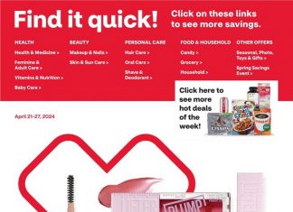 CVS Weekly Ad Apr 21 – Apr 27, 2024