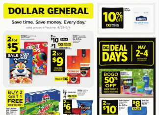 Dollar General Weekly Ad Apr 28 – May 04, 2024 (Mother’s Day Promotion Included)
