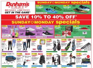 Dunham’s Sports Weekly Ad Apr 13 – Apr 18, 2024