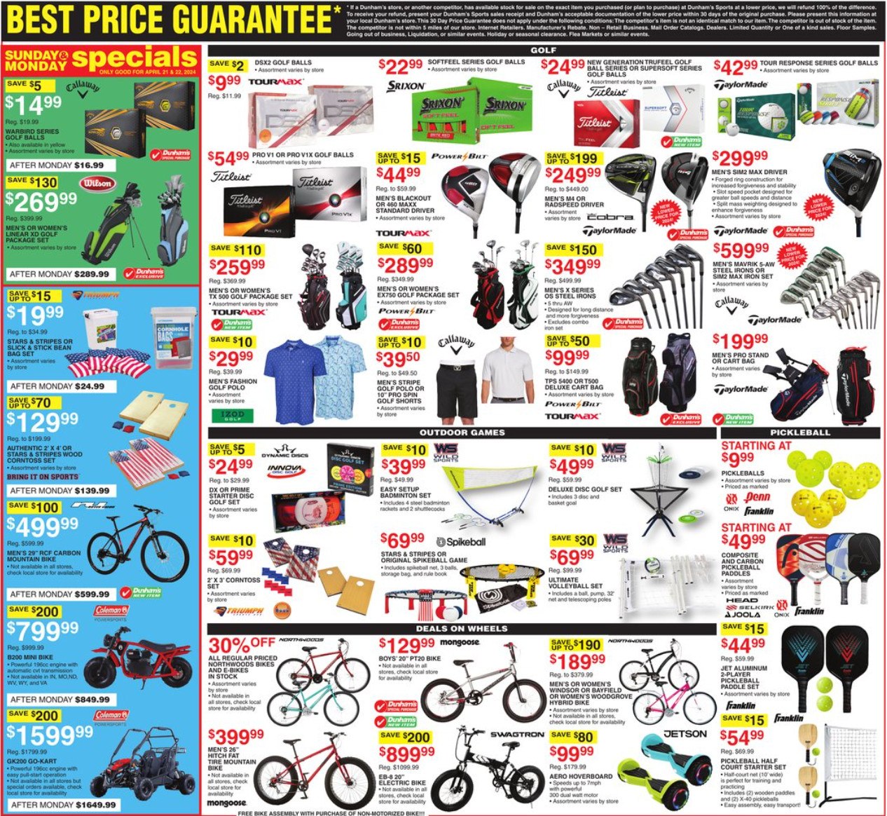 Dunham's Sports Weekly Ad Apr 20 – Apr 25, 2024