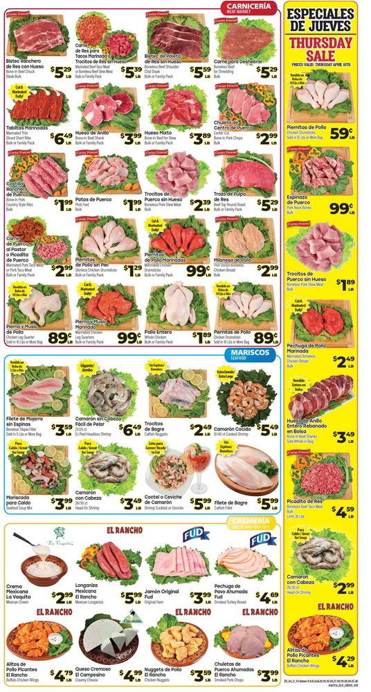 El Rancho Weekly Ad Apr 17 – Apr 23, 2024