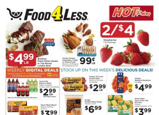 Food 4 Less Weekly Ad Apr 10 – Apr 16, 2024