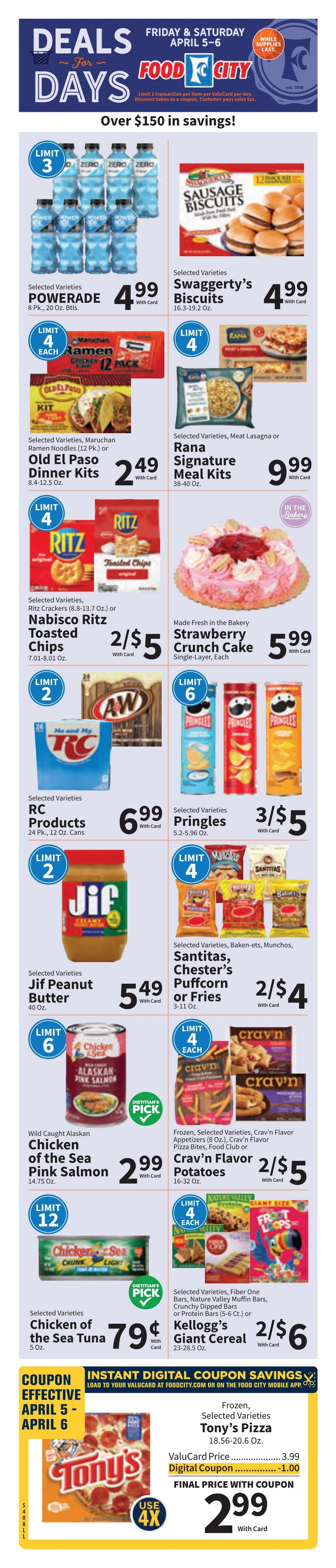 Food City Weekly Ad Apr 03 – Apr 09, 2024
