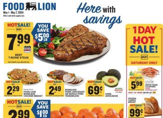 Food Lion Weekly Ad May 01 – May 07, 2024