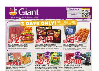 Giant Food Weekly Ad Apr 05 – Apr 11, 2024