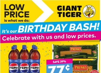 Giant Tiger Weekly Ad Apr 24 – Apr 30, 2024 (Mother’s Day Promotion Included)