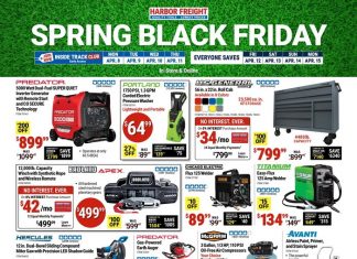 Harbor Freight Spring Black Friday Sale Apr 08 – Apr 15, 2024