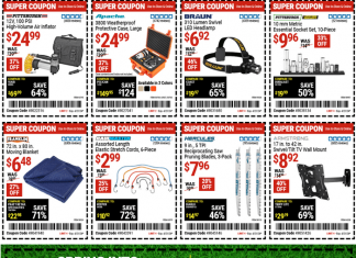 Harbor Freight Spring Black Friday Extended Sale Apr 16 – Apr 28, 2024