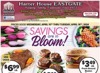 Harter House Weekly Ad Apr 10 – Apr 16, 2024