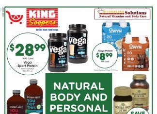 King Soopers Natural Body and Personal Care Apr 03 – Apr 09, 2024