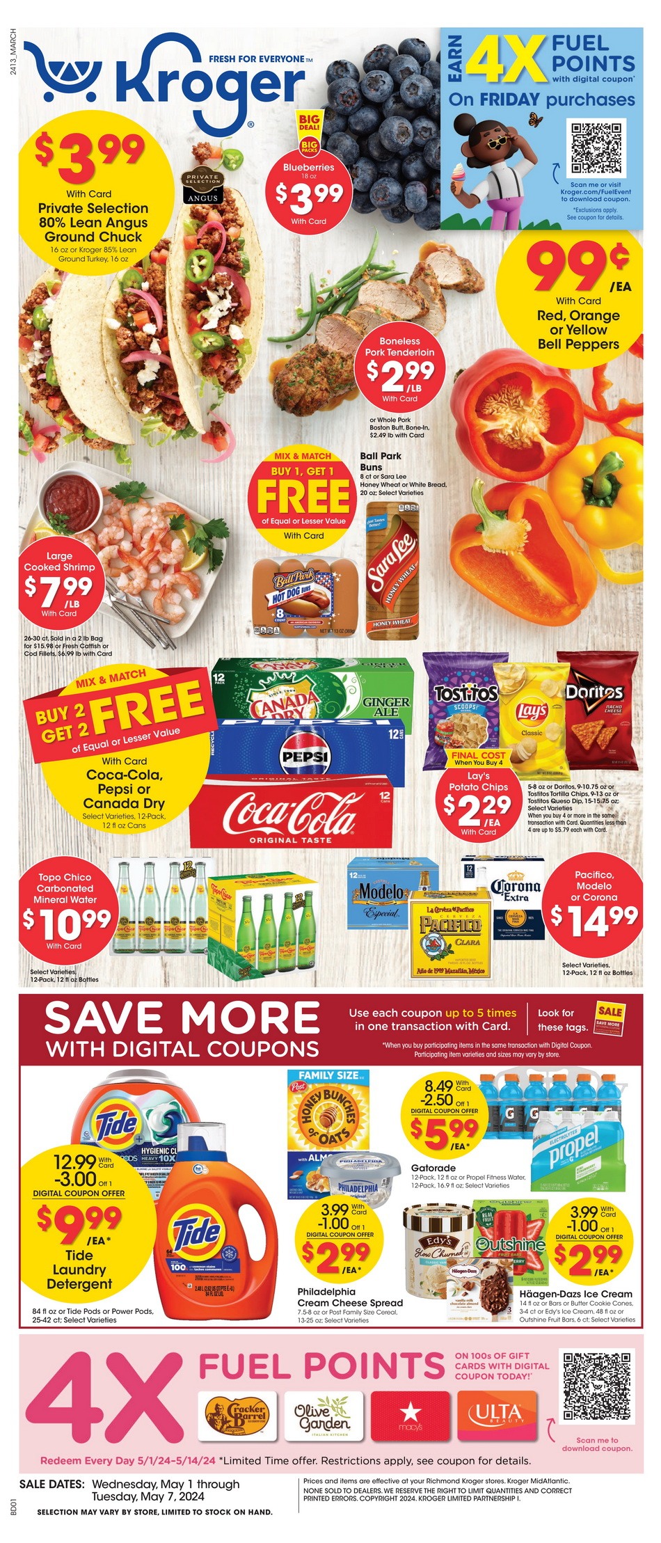 Kroger Weekly Ad May 01 May 07, 2024