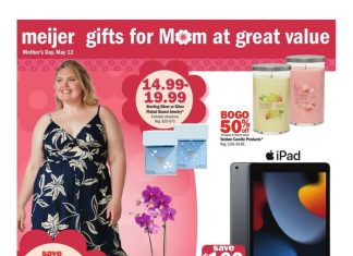 Meijer Mather’s Day Ad Apr 28 – May 12, 2024