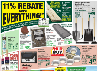 Menards Weekly Ad Apr 18 – Apr 28, 2024