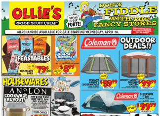 Ollie’s Weekly Ad Apr 10 – Apr 17, 2024