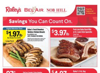 Raley’s Weekly Ad Apr 10 – Apr 16, 2024