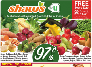 Shaw’s Weekly Ad Apr 26 – May 02, 2024