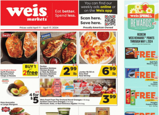 Weis Markets Weekly Ad Apr 11 – Apr 17, 2024
