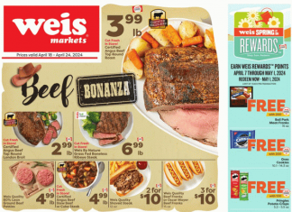 Weis Markets Weekly Ad Apr 18 – Apr 24, 2024