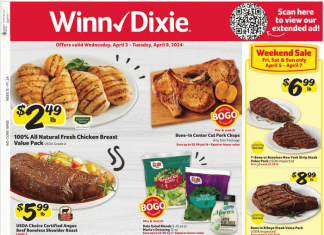 Winn-Dixie Weekly Ad Apr 03 – Apr 09, 2024