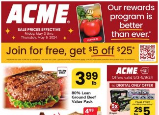 ACME Weekly Ad May 03 – May 09, 2024