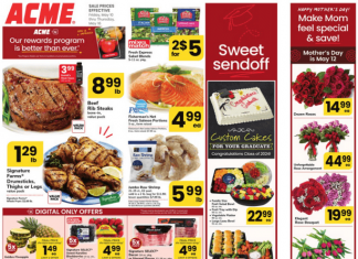 ACME Weekly Ad May 10 – May 16, 2024 (Mother’s Day Promotion Included)