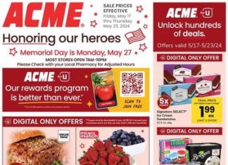 ACME Weekly Ad May 17 – May 23, 2024