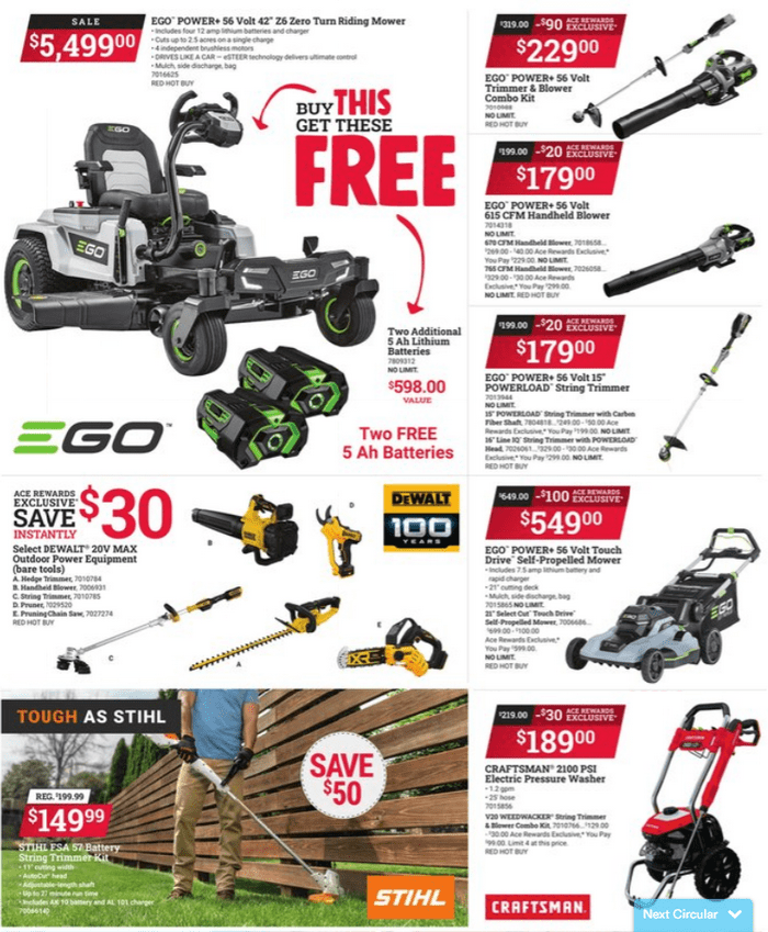 Ace Hardware Memorial Day Ad May 14 May 27, 2024