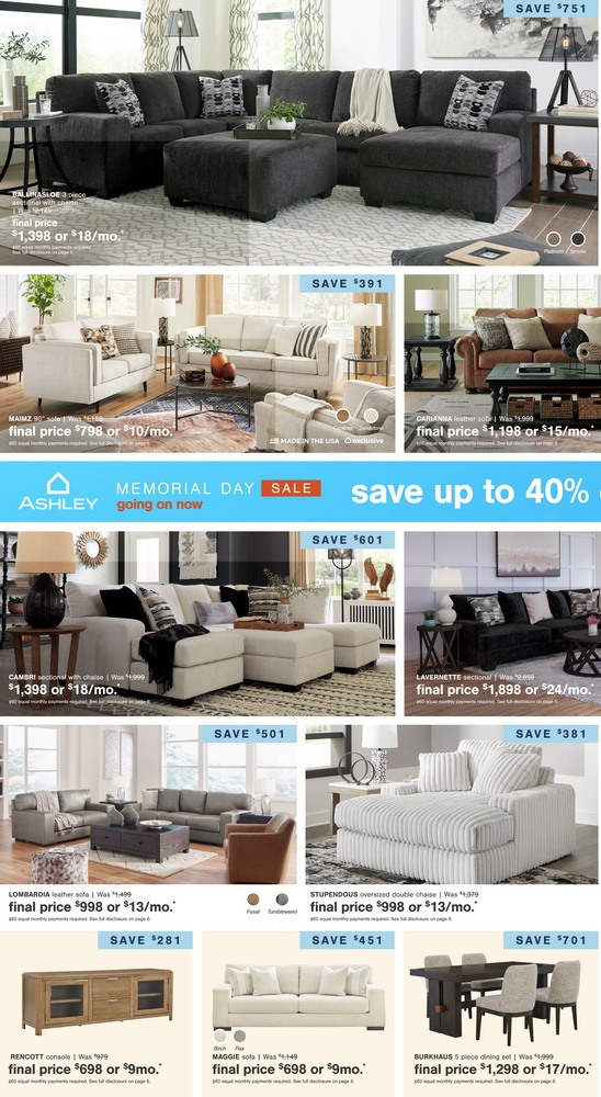 Ashley Furniture HomeStore Weekly Ad May 14 May 20, 2024