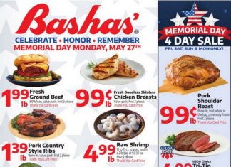 Bashas Weekly Ad May 22 – May 28, 2024 (Memorial Day Promotion Included)