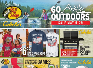 Bass Pro Shops Outdoors Sale May 09 – May 29, 2024