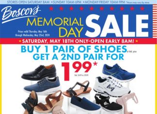 Boscov’s Weekly Ad May 16 – May 22, 2024 (Memorial Day Promotion Included)
