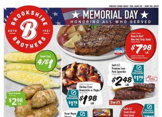 Brookshire Brothers Weekly Ad May 22 – May 28, 2024 (Memorial Day Promotion Included)