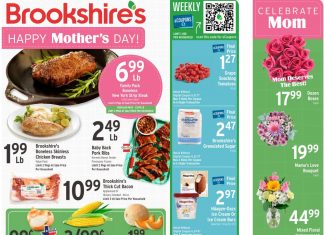 Brookshire’s Weekly Ad May 08 – May 14, 2024 (Mother’s Day Promotion Included)