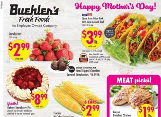 Buehler’s Weekly Ad May 08 – May 14, 2024 (Mother’s Day Promotion Included)