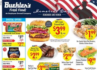Buehler’s Weekly Ad May 22 – May 28, 2024 (Memorial Day Promotion Included)